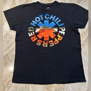 Red Hot Chili Peppers Californication Graphic Concert Tee Mens L | Black Band T-